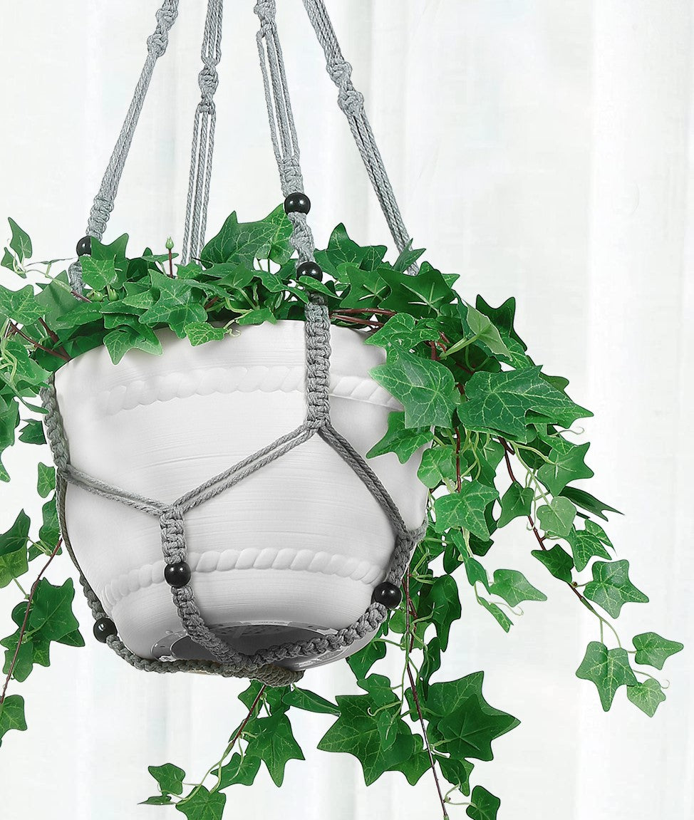 Buy Now Macrame Cotton Plant Hanger for Extra Large Plant Online